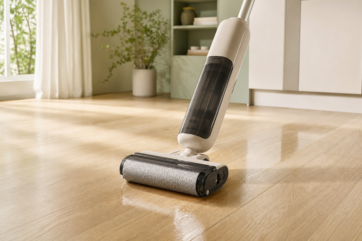 En action sur parquet